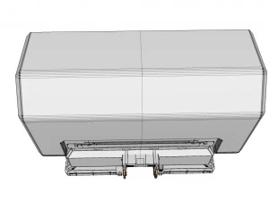Elemento architettonico fantascientifico 2 Modello 3D