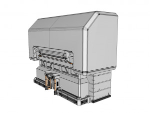 Sci-fi architectural element 2 3D Model