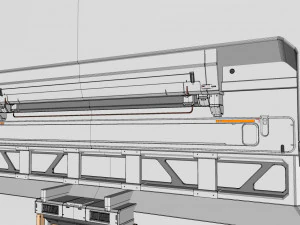 Elemento architettonico fantascientifico 2 Modello 3D
