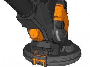 Cannone Strogg Modello 3D