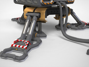 Sci fi lighthouse 3D Модель