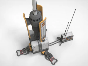 Sci fi lighthouse 3D Model