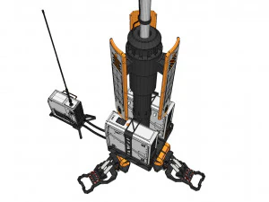Sci fi lighthouse 3D Model