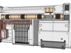 Sci-fi architecture kitbash 30 3D Model