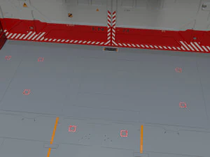 Antinuclear gate with a ramp 3D Model