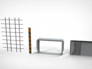 Sci-fi architecture elements collection 25 3D Model