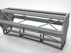 Sci-fi architecture elements collection 26 3D Model