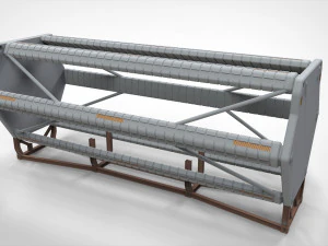 Sci-fi architecture elements collection 26 3D Model