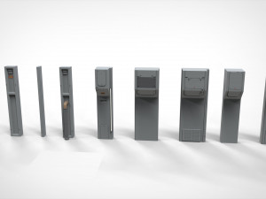 Sci-fi architecture elements collection 26 3D Model