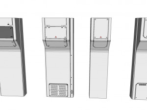 Sci-fi architecture elements collection 26 3D Model
