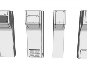 Sci-fi architecture elements collection 26 3D Model