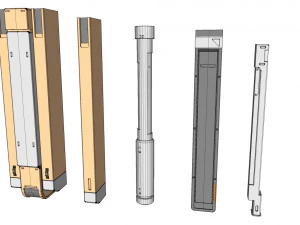 Sci-fi architecture elements collection 27 3D Model