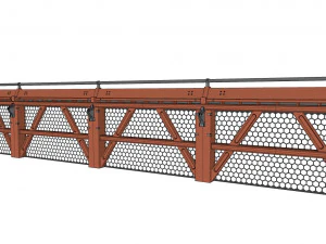 Sci-fi architecture elements collection 27 3D Model