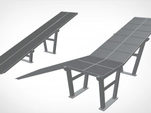 Sci-fi architecture elements collection 28 3D Model