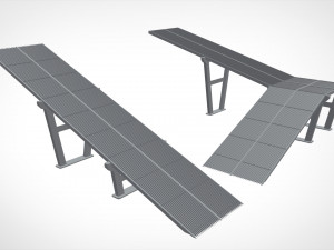 Sci-fi architecture elements collection 28 3D Model