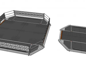 Sci-fi architecture elements collection 28 3D Model