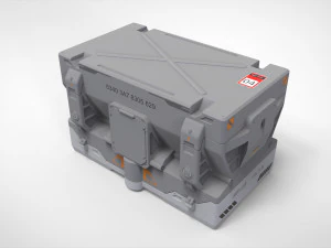 विज्ञान कथा कंटेनर 3 3D मॉडल