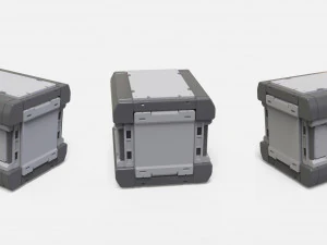 विज्ञान कथा कंटेनर 3 3D मॉडल