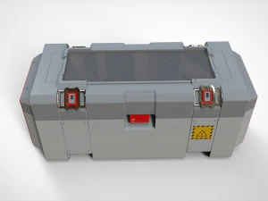 विज्ञान कथा कंटेनर 3 3D मॉडल