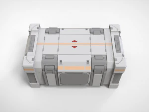 विज्ञान कथा कंटेनर 3 3D मॉडल