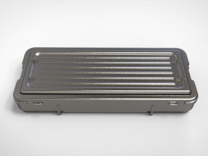 Sci fi container 3 Model 3D