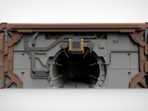 Sci-fi architecture 4 3D 모델