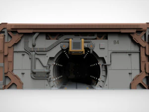 Sci-fi architecture 4 3D Model