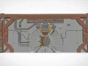 Sci-fi architecture 4 3D Model