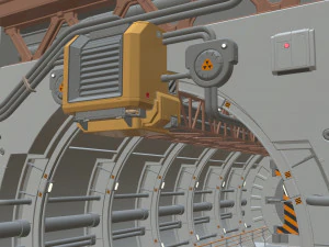 Sci-fi architecture 4 3D Model