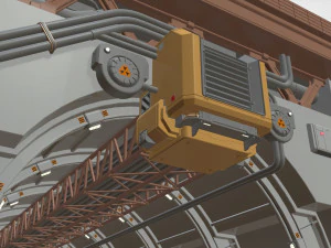 Sci-fi architecture 4 3D Model