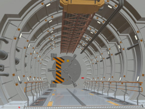 Sci-fi architecture 4 3D 모델