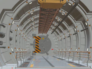 Sci-fi architecture 4 3D Model