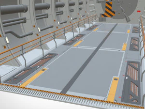 Sci-fi architecture 4 3D Model