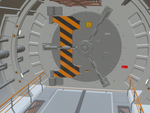 Sci-fi architecture 4 3D 모델