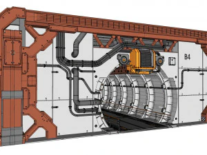 Sci-fi architecture 4 3D Model