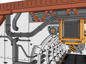 Sci-fi architecture 4 3D Model