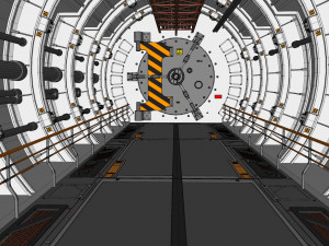 Sci-fi architecture 4 3D 모델