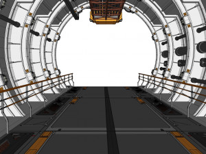 Sci-fi architecture 4 3D 모델