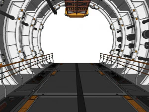 Sci-fi architecture 4 3D Model