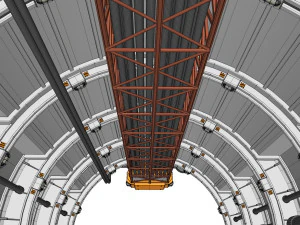 Sci-fi architecture 4 3D Model