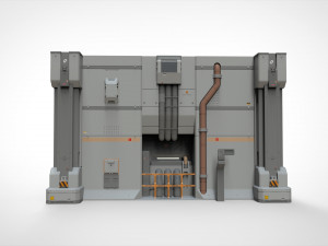 Sci fi modular environment 11 3D मॉडल