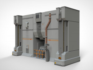 Sci fi modular environment 11 3D मॉडल
