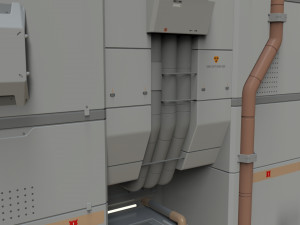 Sci fi modular environment 11 3D मॉडल