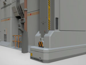 Sci fi modular environment 11 3D Model