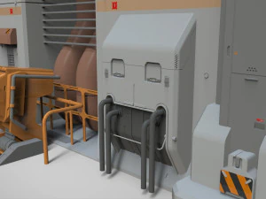 Sci fi modular environment 11 3D Model