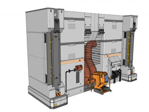 Sci fi modular environment 11 3D Model