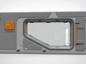 Sci-fi architecture kitbash 32 3D 模型