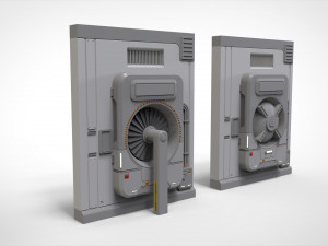 Sci-fi architecture kitbash 32 3D 模型