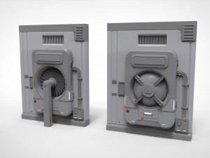 Sci-fi architecture kitbash 32 3D 模型