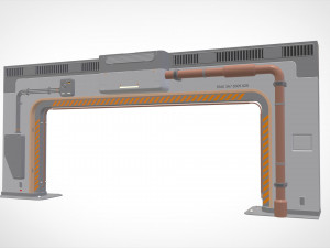 Sci-fi architecture kitbash 32 3D 模型